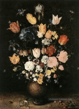  Fleurs Tableau - Bouquet de fleurs Jan Brueghel l’Ancien floral
